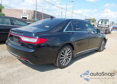 2018 Lincoln Continental Select из США, поврежденный, VIN 1LN6L9TK6J5614649
